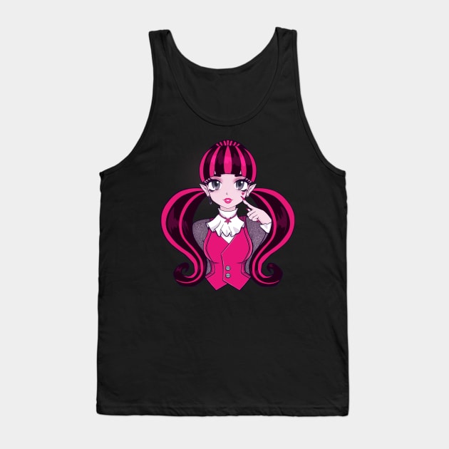 Monster High Draculaura Tank Top by Pastelpandabum